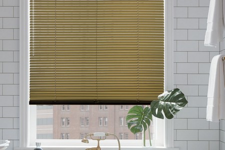 Aluminum blinds control light in your home with style